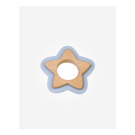 Saro Mordedor Nature Toy Estrella Azul 1ud