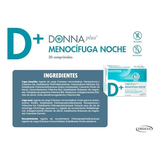 DonnaPlus+ Menocífuga Noche 30comp