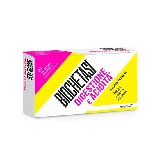 Alfasigma Biochetasi Digestión y Acidez 20comp