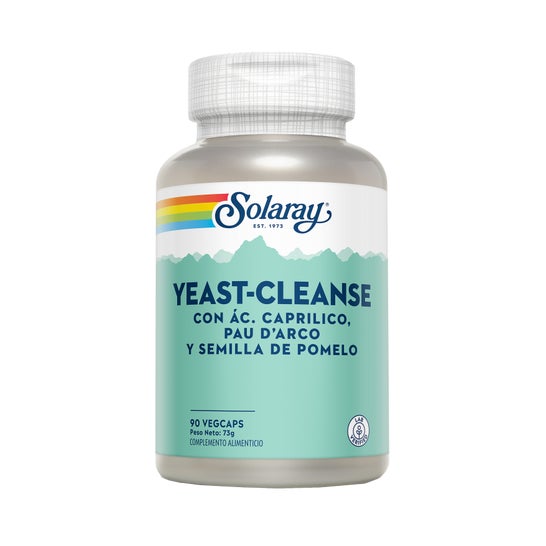 Solaray Yeast Cleanse 90cáps