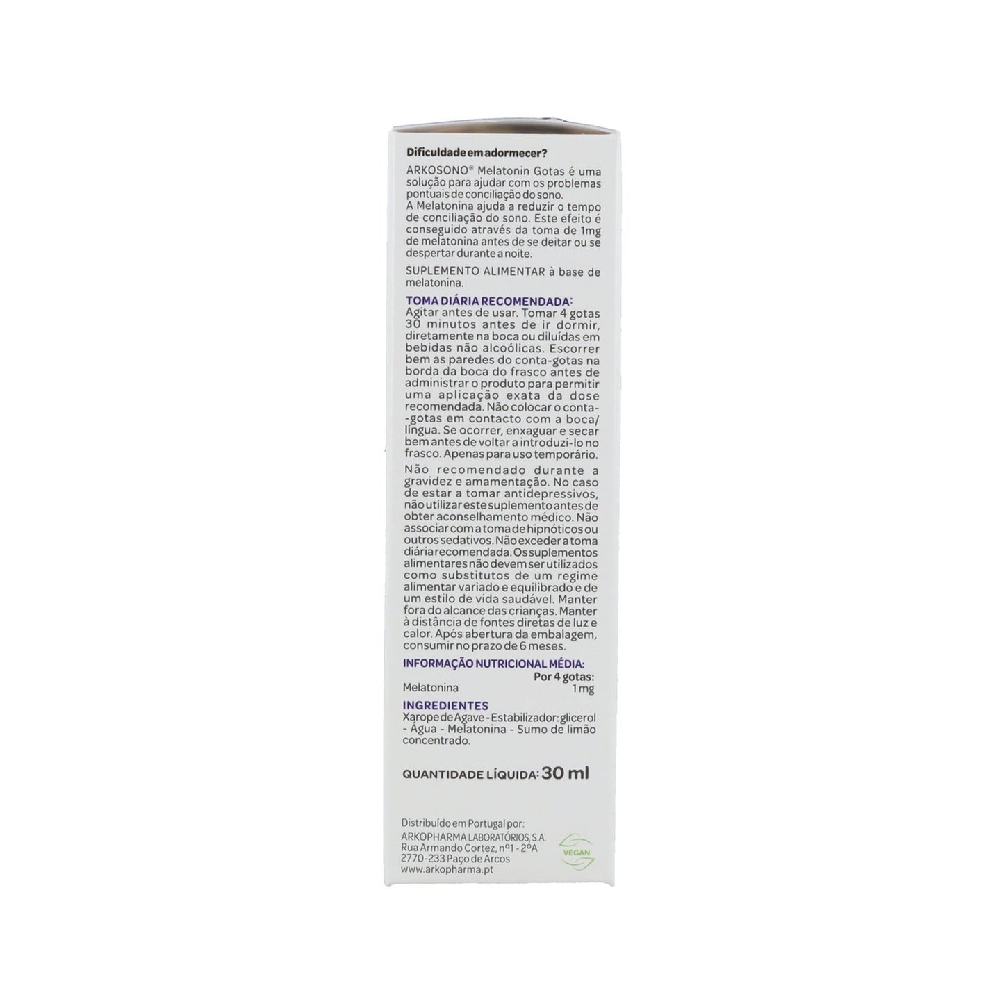 Arkopharma Arkosueño Melatonin Gotas 30ml