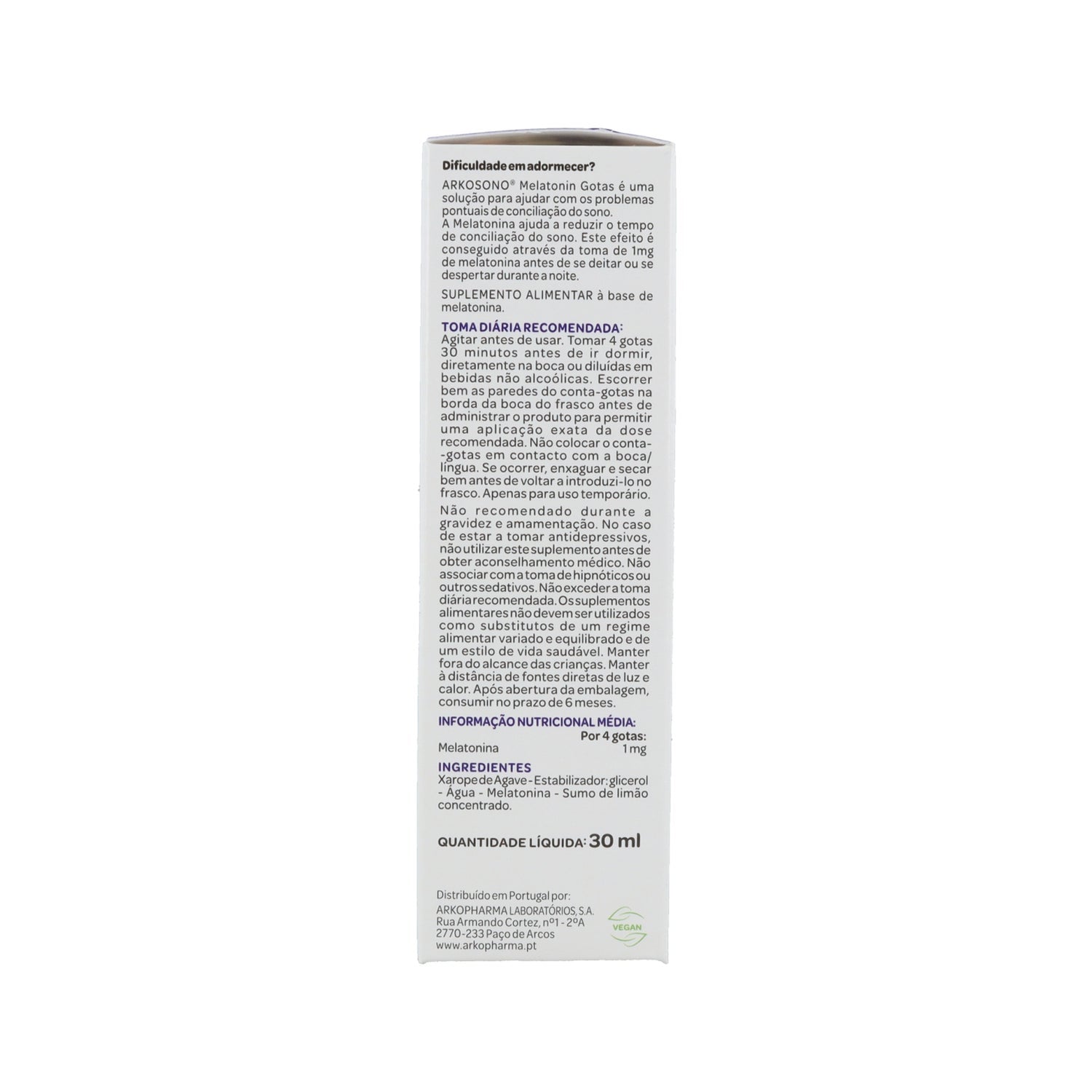 Arkopharma Arkosueño Melatonin Gotas 30ml