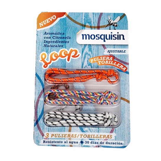 Mosquisin Pulsera Antimosquitos Loop 3uds