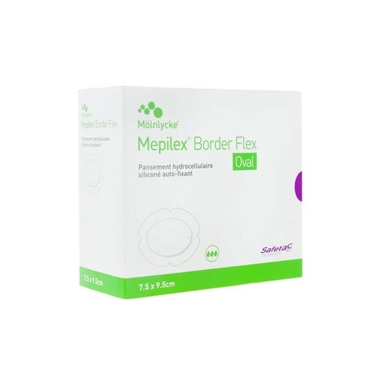 Mepilex Flex Edge Em 10X20Cm 10