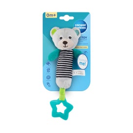 Canpol Babies Oso Sonajero + Anillo Dentición 1ud