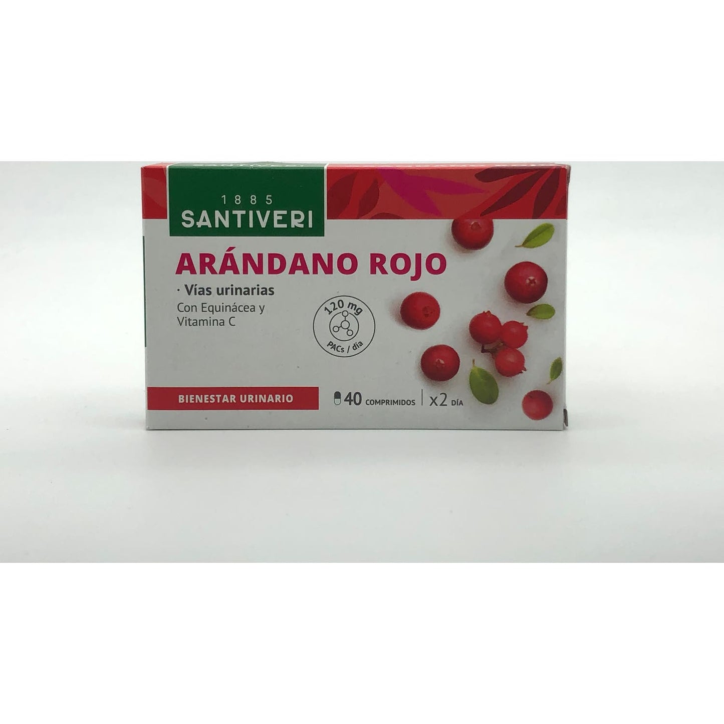 Santiveri Arandano Rojo 120mg 40comp