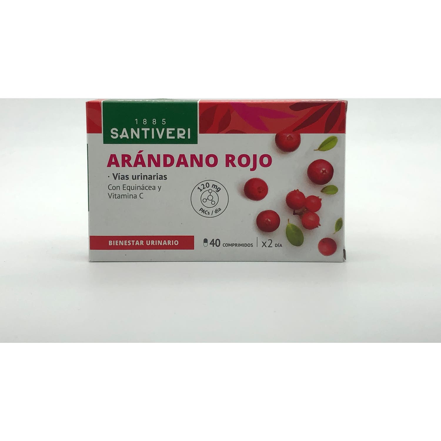 Santiveri Arandano Rojo 120mg 40comp