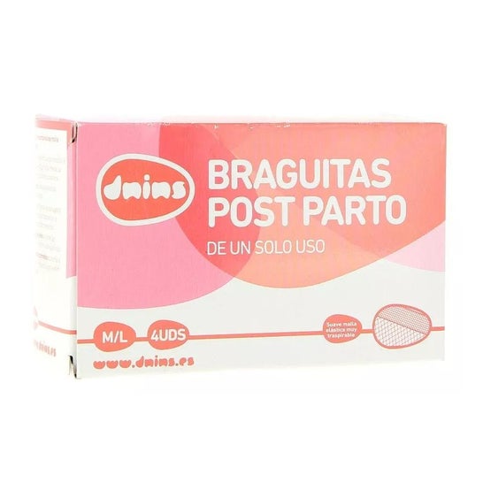 Dnins Bragas Postparto M/L 4 uds