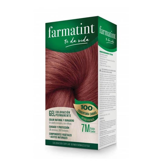 Farmatint Gel 7M Rubio Caoba 135ml