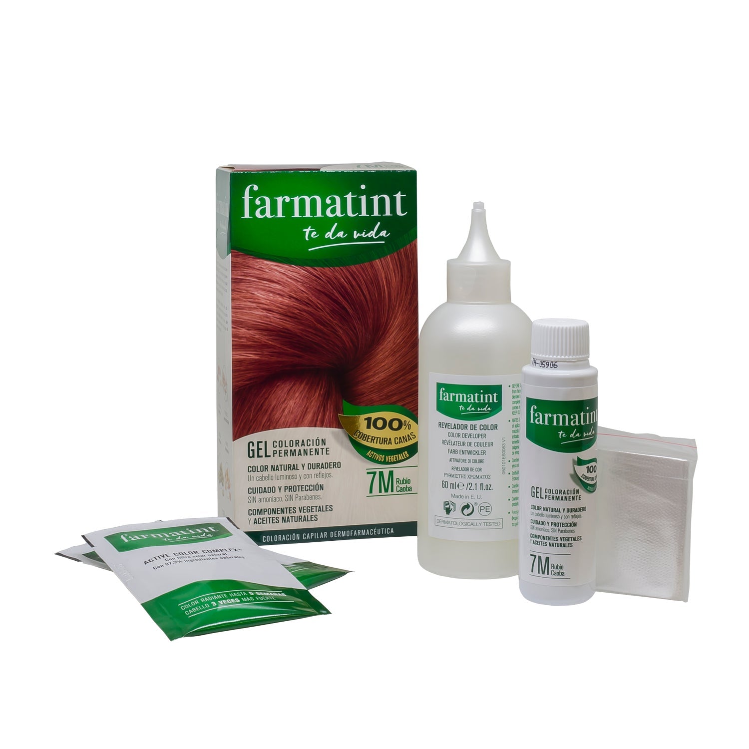 Farmatint Gel 7M Rubio Caoba 135ml