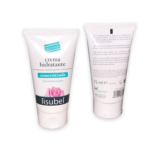 Crema Hidratante Manos Concentrada Lisubel 75Ml
