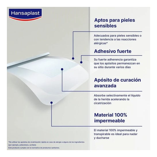 Hansaplast Curación Rápida 8uds