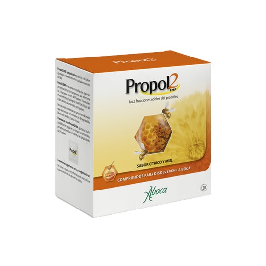 Aboca Propol2 EMF Tabletas Cítrico y Miel 20comp