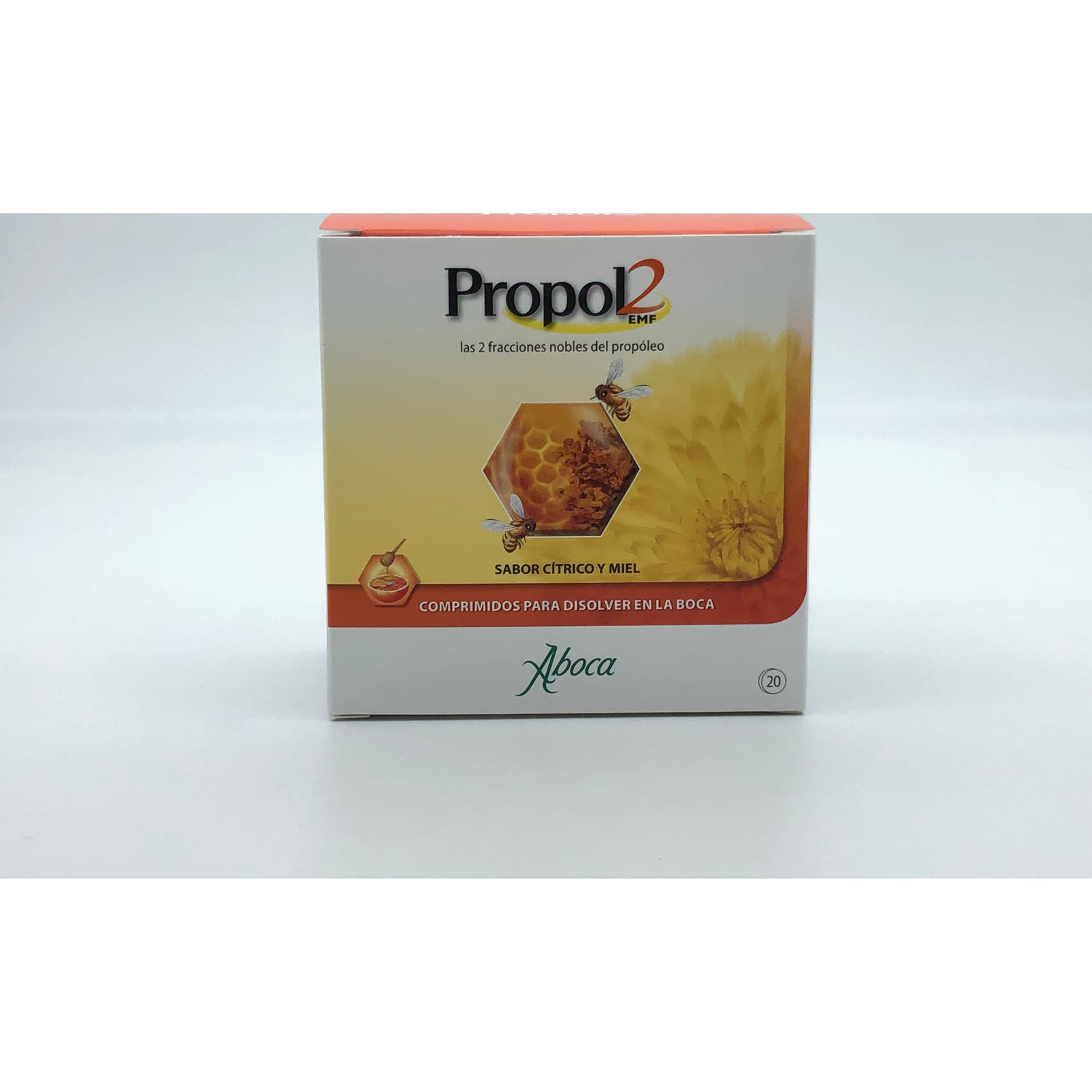 Aboca Propol2 EMF Tabletas Cítrico y Miel 20comp
