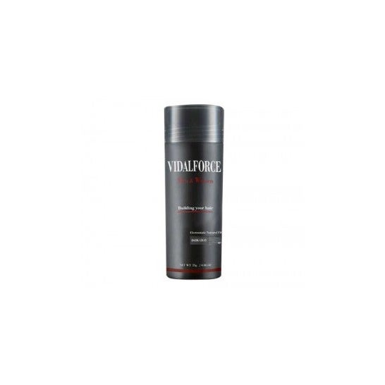 Vidalforce Fibras Capilares Gris Oscuro 5g