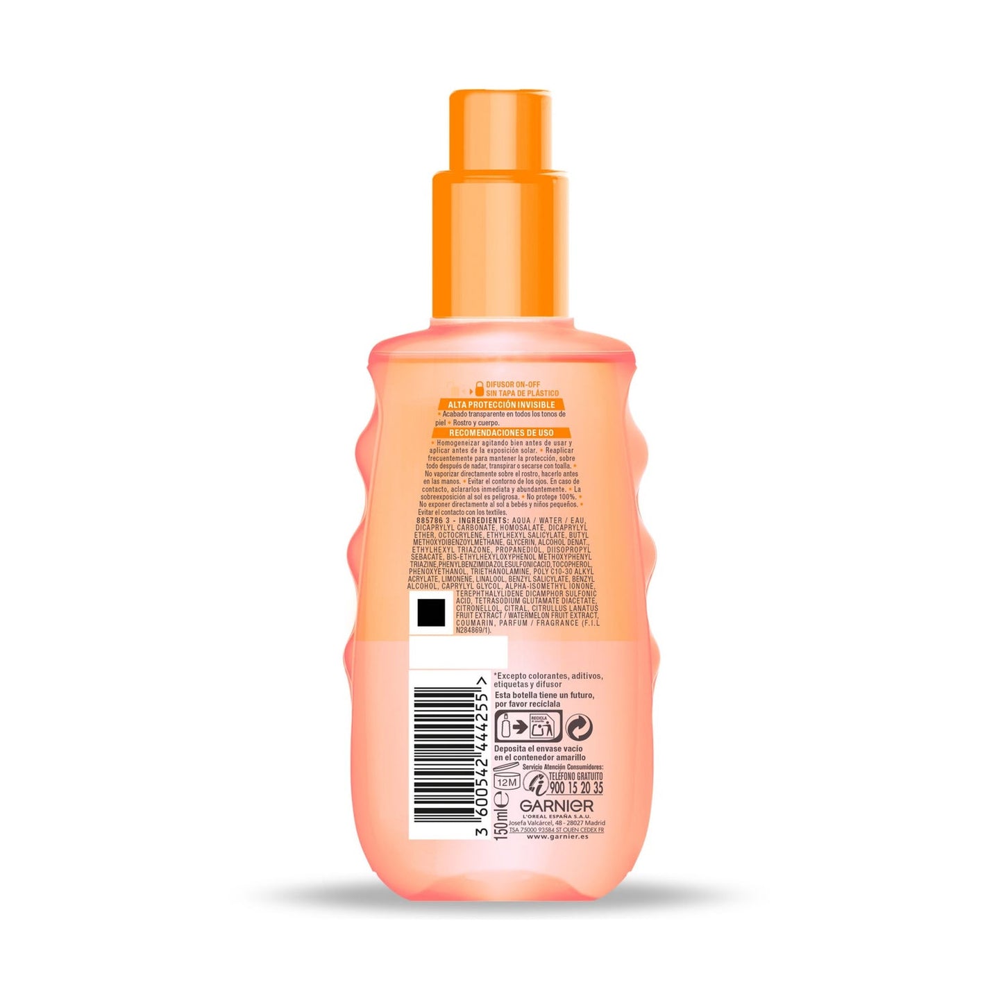 Garnier Delial Invisible Protect Glow SPF30 150ml