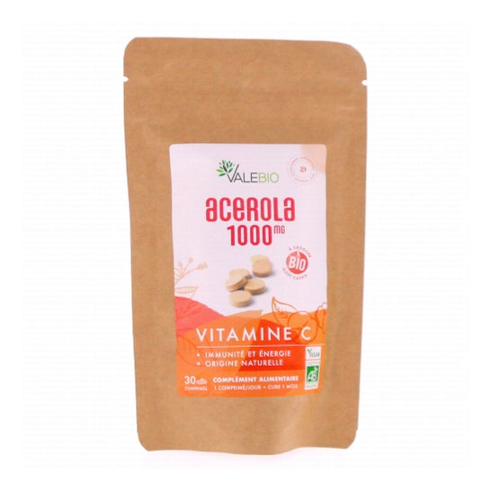 Valebio Acerola 1000 mg Vitamina C 30 caps