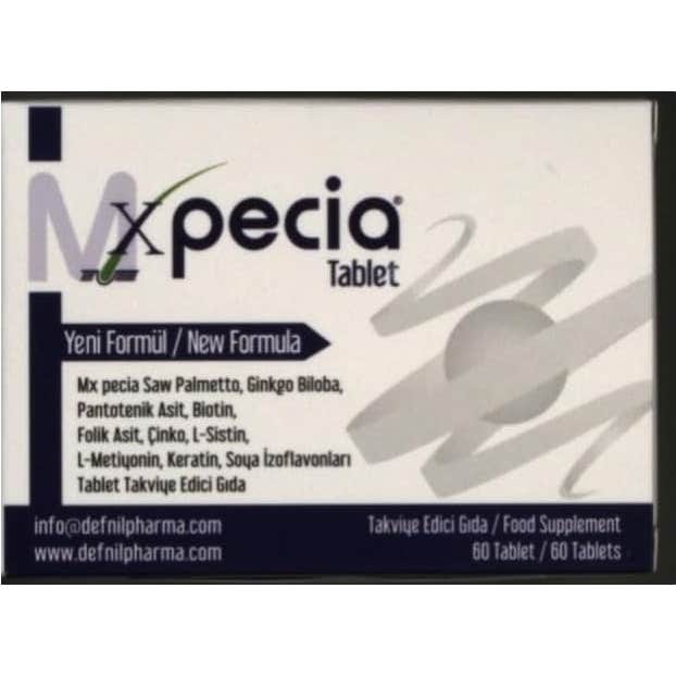 Xpecia Tablet New Formula Hair Hombres 60 Tabletas