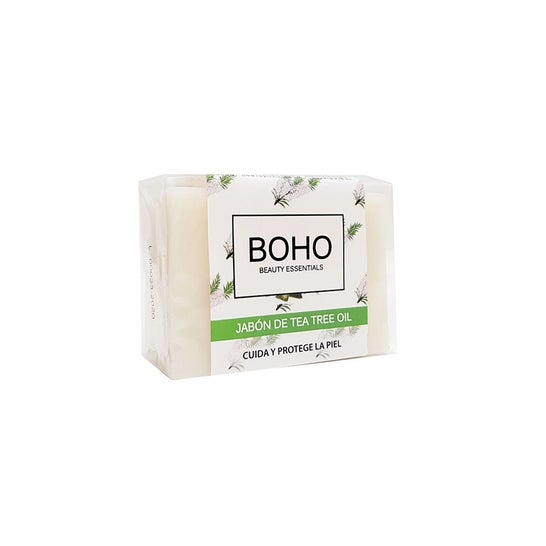 Boho Beauty Essentials Jabón de Árbol Del Té Bio 100 g