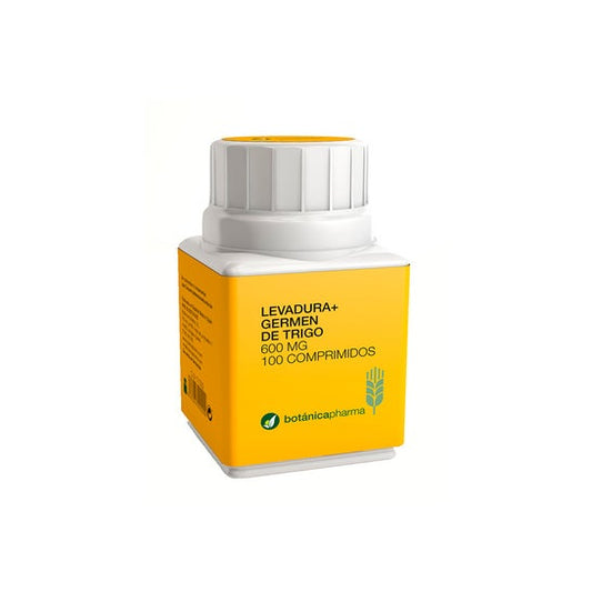 BotánicaPharma Levadura + Germen de Trigo 600mg 100comp