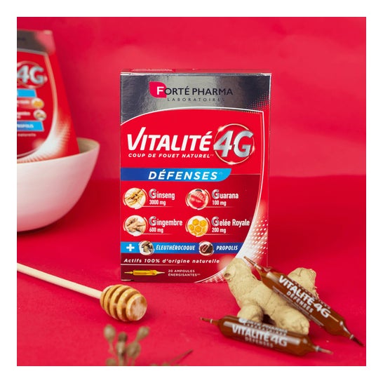 Forte Pharma Vitalite 4G Defensas Ampollas 20X10ml