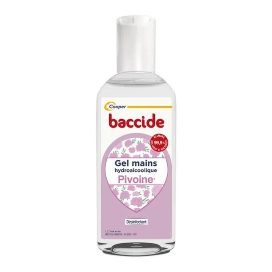 Baccide gel Mains Hydroalcoolique Pivoine 30 ml