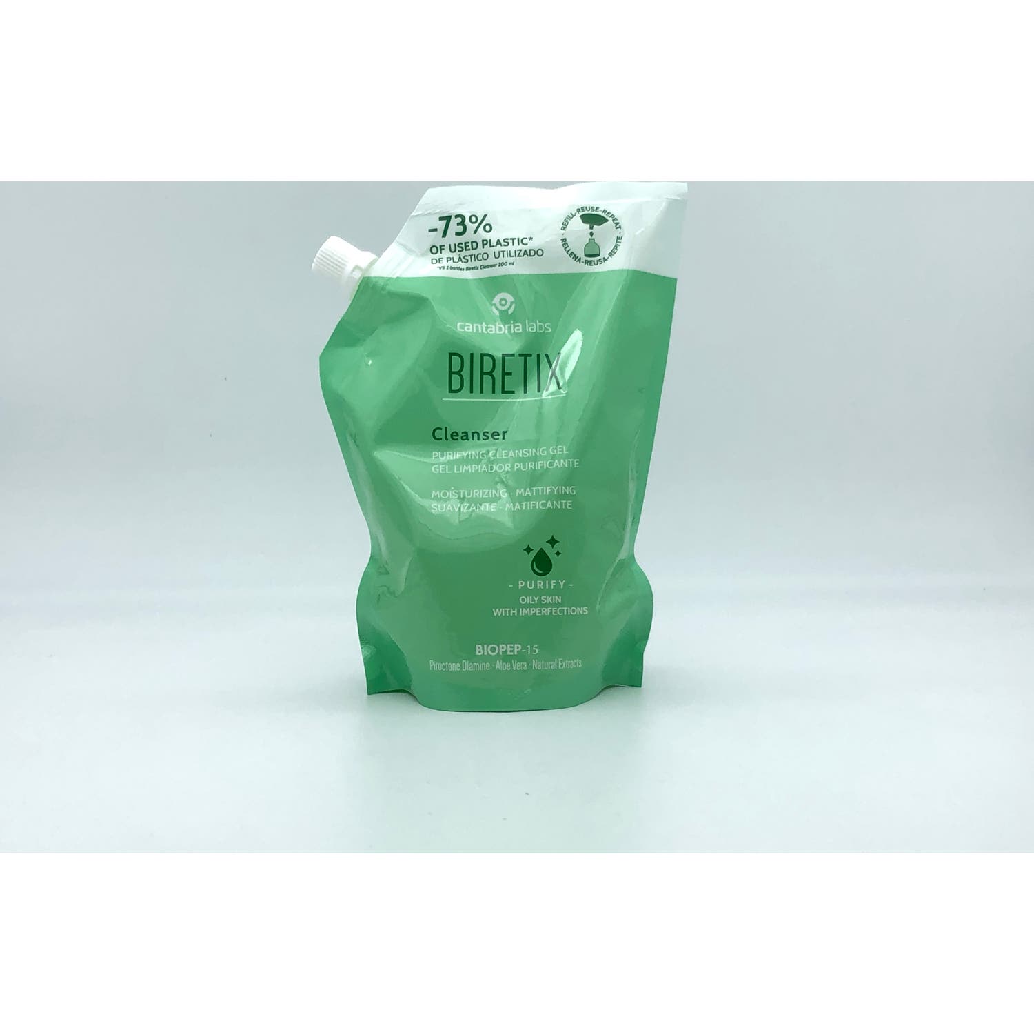 Biretix Cleanser Gel Limpiador Purificante Recarga 400ml