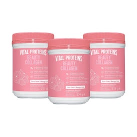 Vital Proteins Pack Beauty Collagen Péptidos de Colágeno Fresa Limón 3x271 g