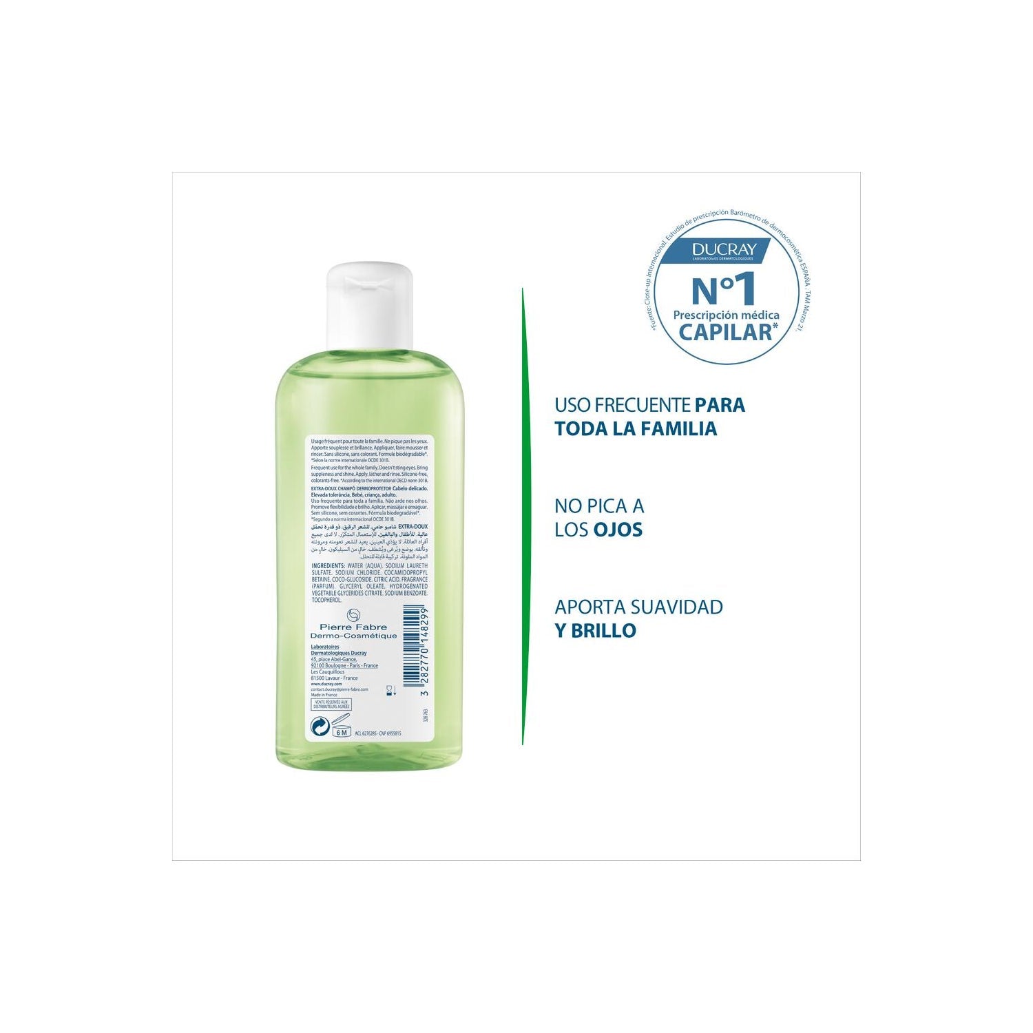 Ducray Equilibrante Champú Dermoprotector 200ml