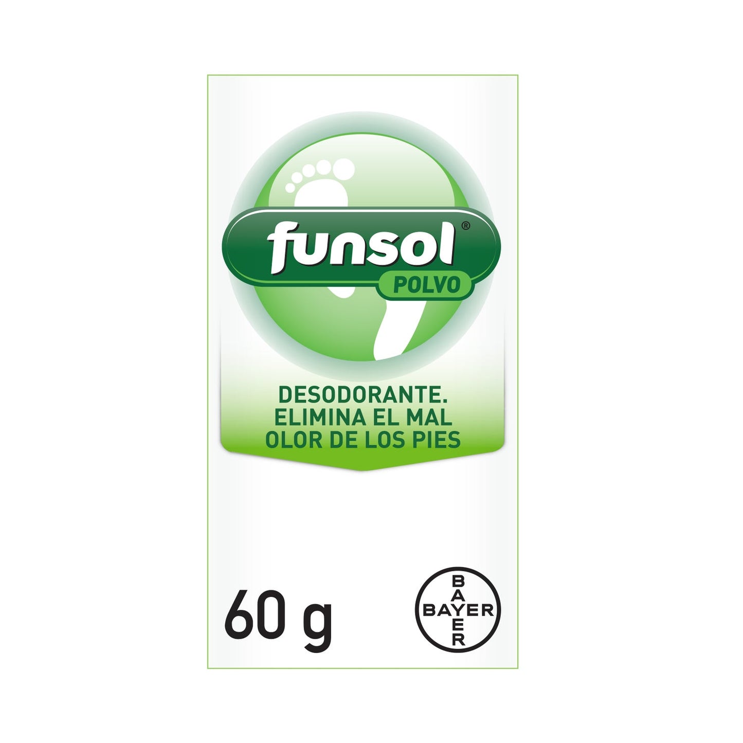 Funsol Desodorante en Polvo Pies 60g