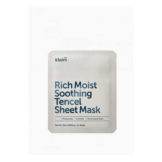 Klairs Rich Moist Soothing Tencel Sheet Mask 1ud
