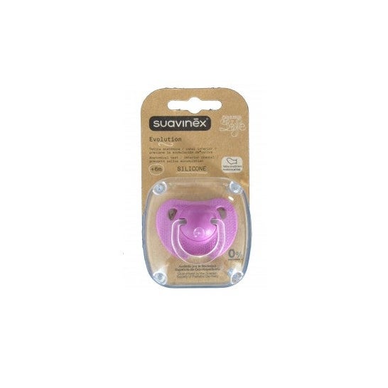 Suavinex Chupete Evolution Anatómico Silicona +6m 1ud