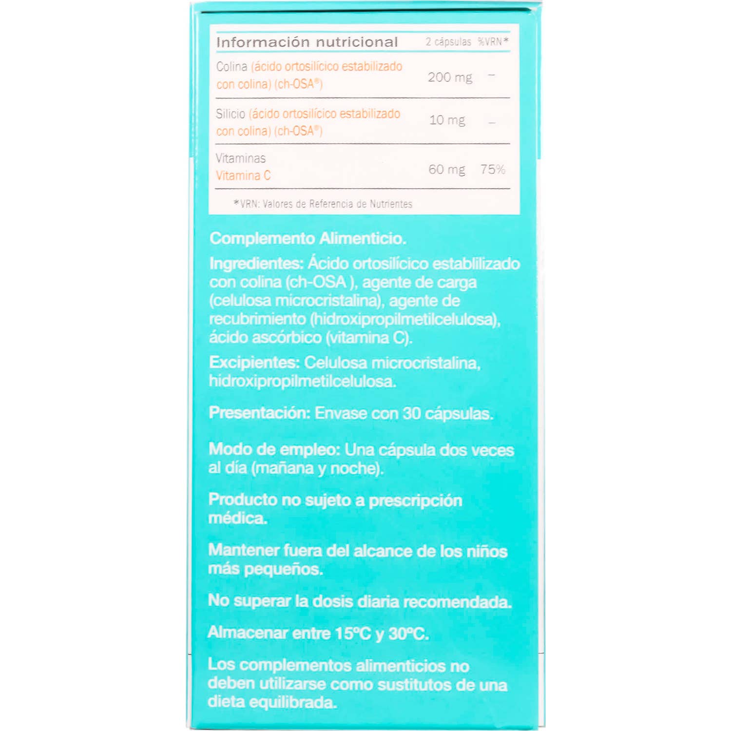 Biosil Cápsulas Generador Avanzado De Colágeno 30Caps