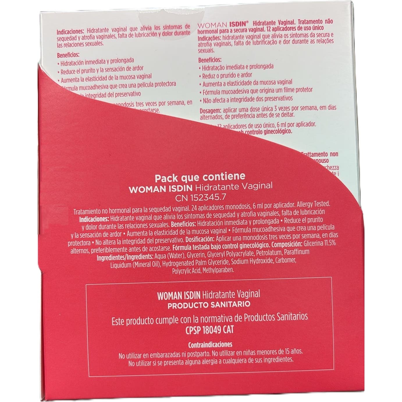 Isdin Woman Hidratante Vaginal 2x12uds