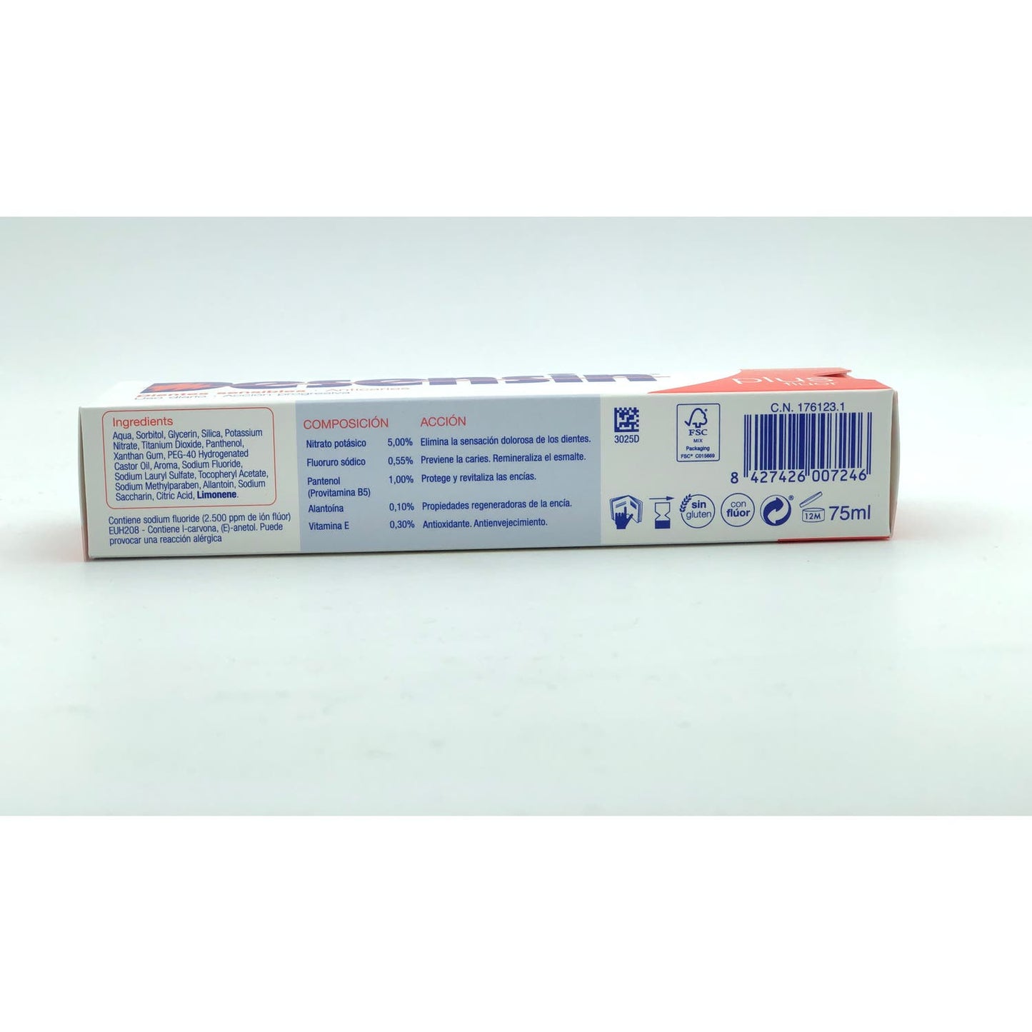 Desensin Plus Flúor Pasta Dentífrica 75ml