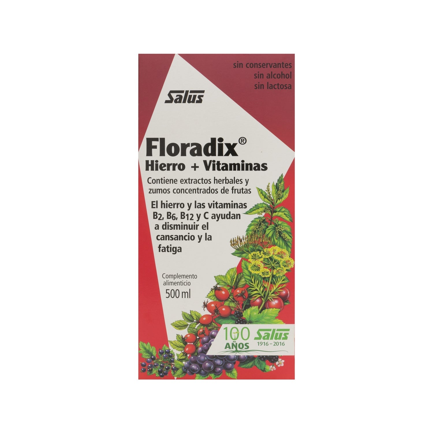 Floradix® Hierro + Vitaminas 500ml