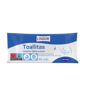 Lindor Toallitas Higiénicas 40uds