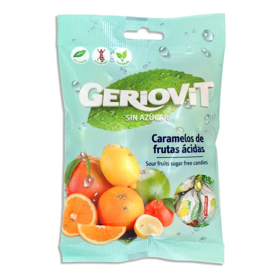 Gerio Caramelo Zumos Ácidos sin Azúcar 75 g
