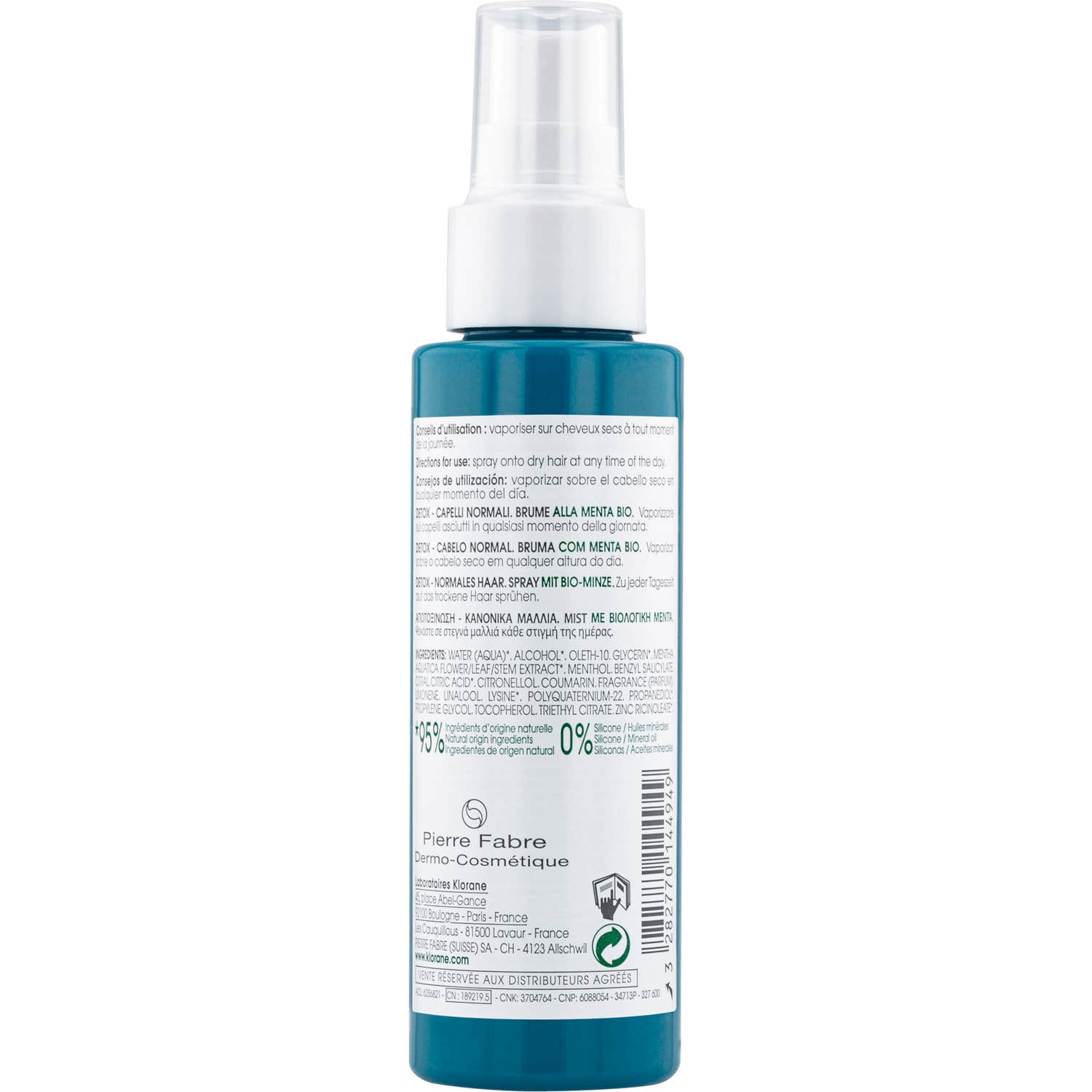 Klorane Bruma Purificante a la Menta Acuática 100ml
