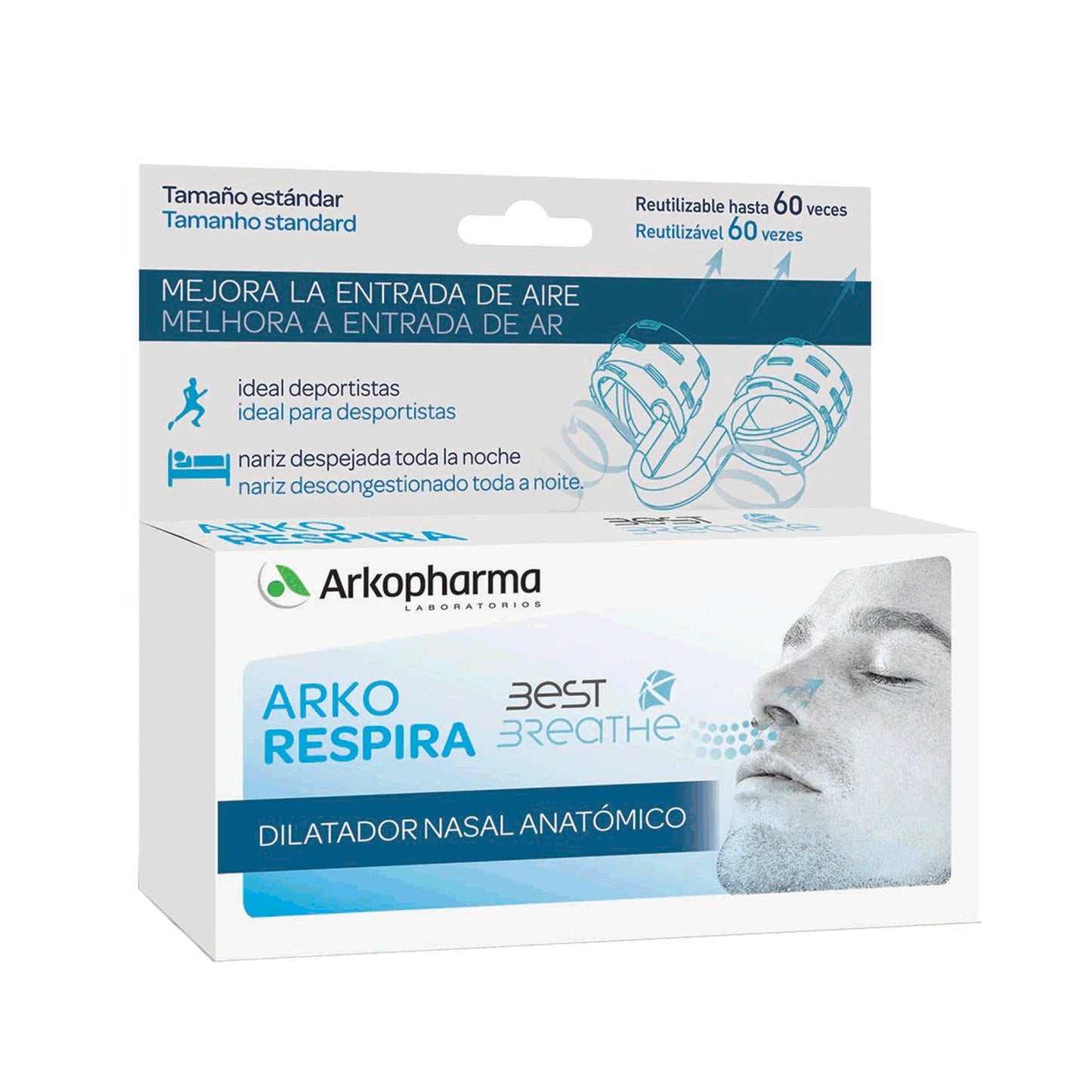 Arkopharma Arkorespira Dilatador Nasal Anatómico 1ud