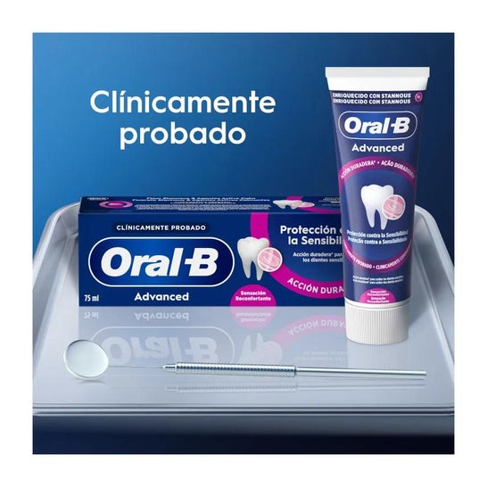 Oral-B Dentífrico Advanced Protección Contra la Sensibilidad 2x75ml