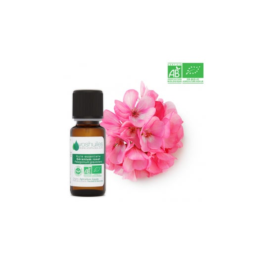Voshuiles Aceite Esencial BIO de Geranium Rosat 5 ml