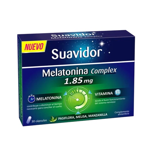 Suavidor Melatonina Complex 1.85mg 30comp