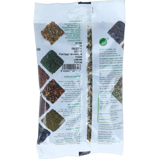 Soria Natural Llantén Bolsa 40g