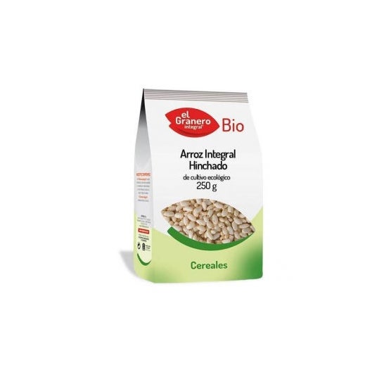 El Granero Arroz Integral Hinchado Bio 250g