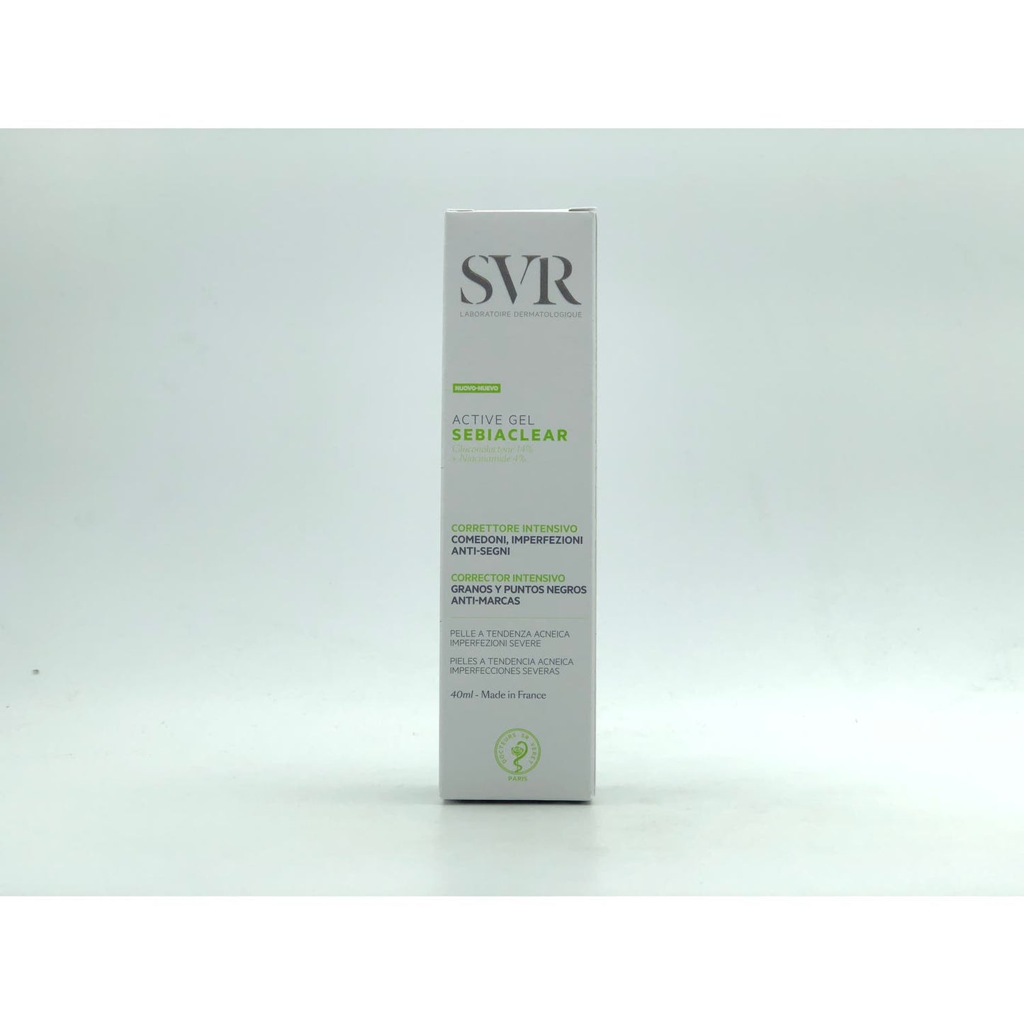 SVR Sebiaclear Active Gel Tratamiento Intensivo Anti-marcas 40ml