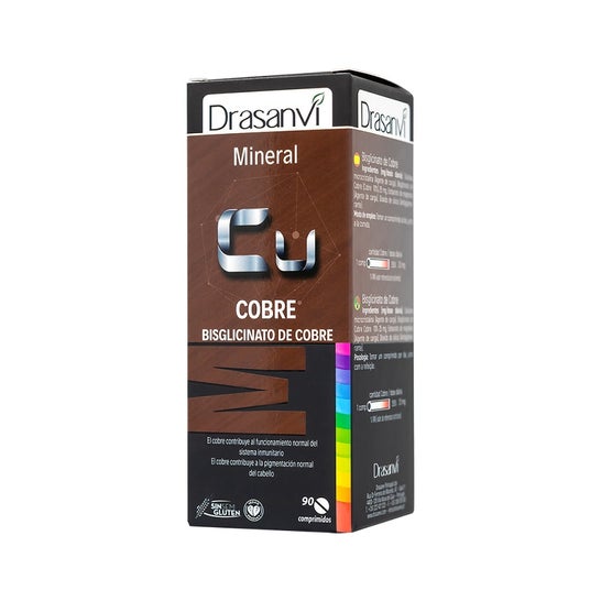 Drasanvi Minral Bisglycinate Cuivre 90 comp