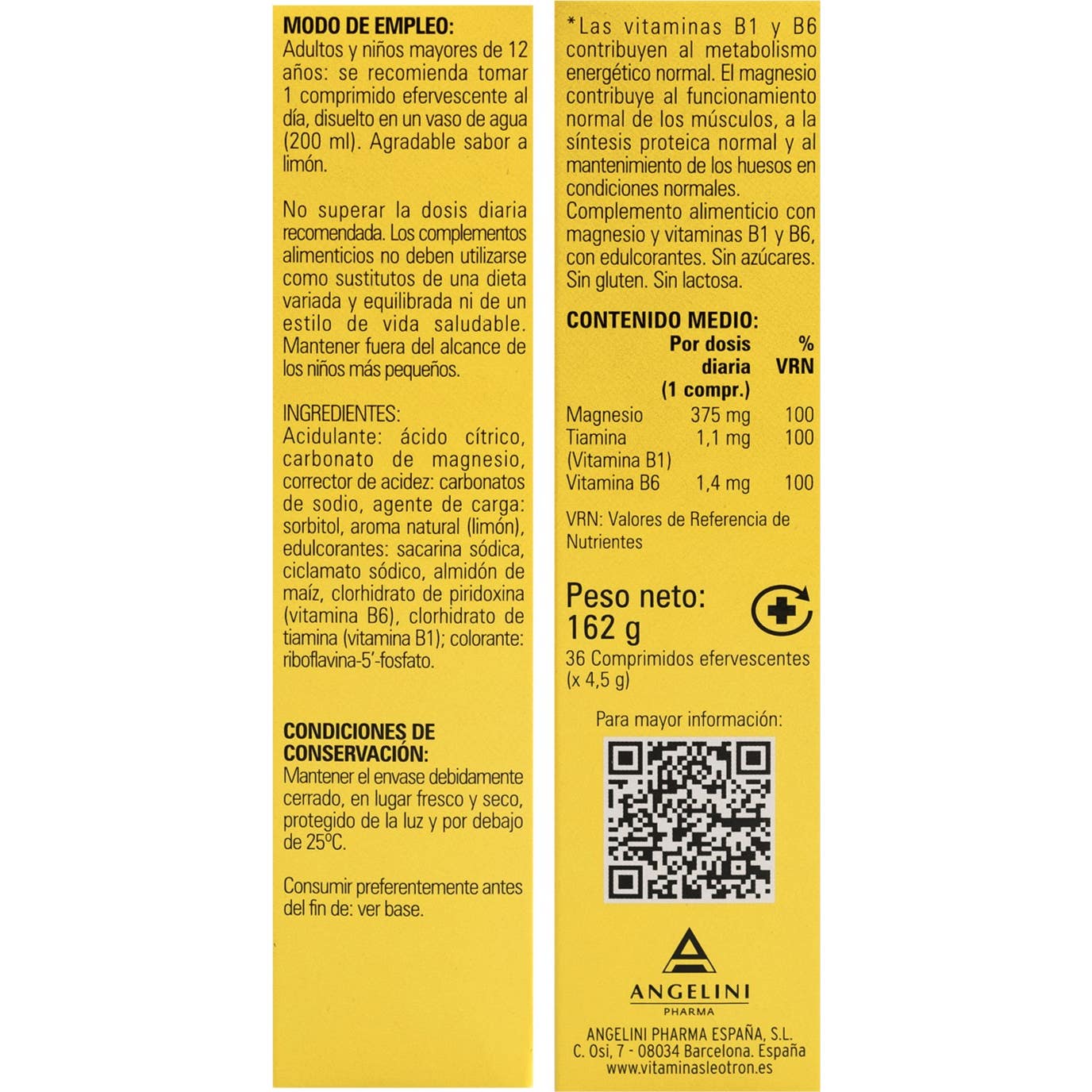 Leotron Magnesio 30 Comp. Eferve.