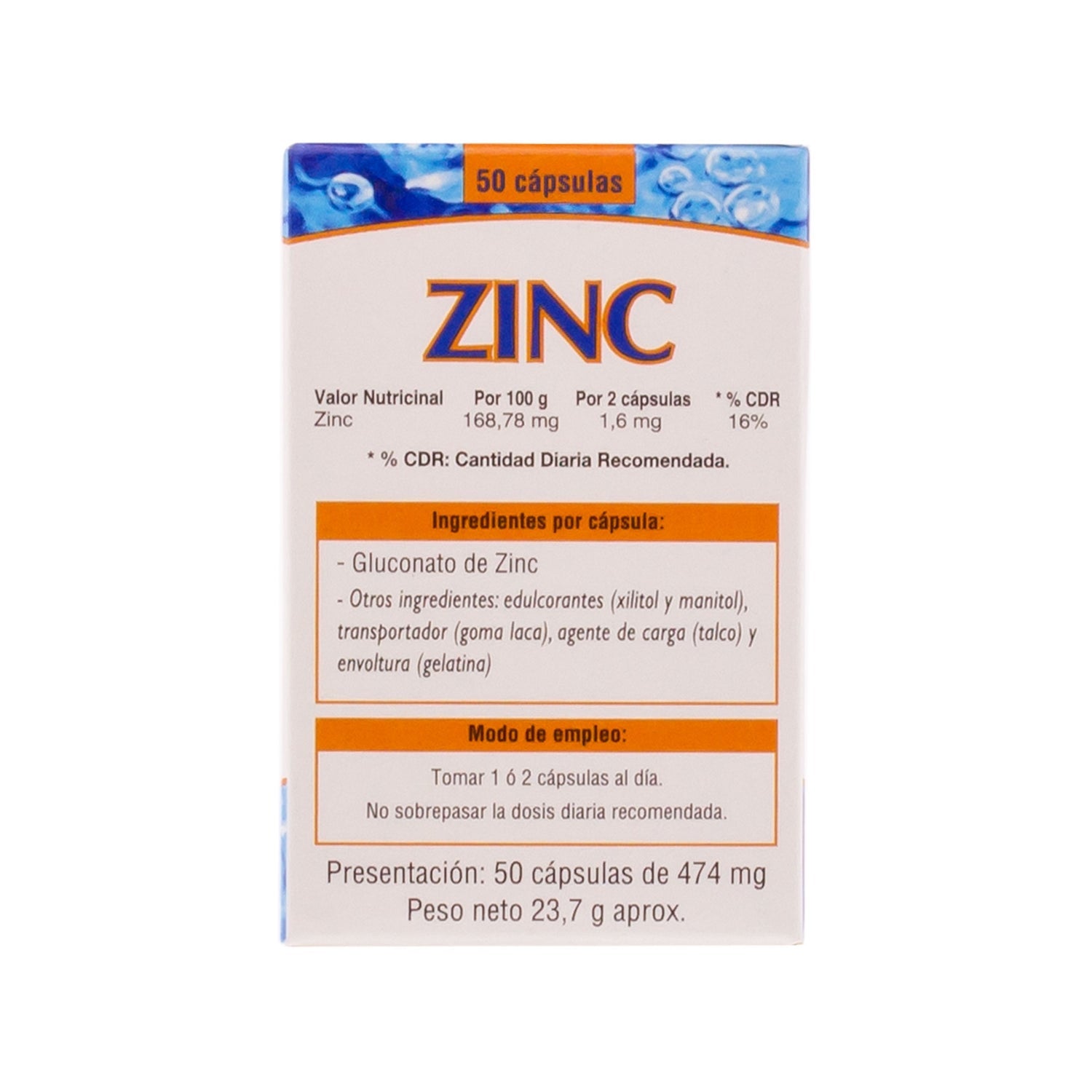 Neo Zinc 50cáps