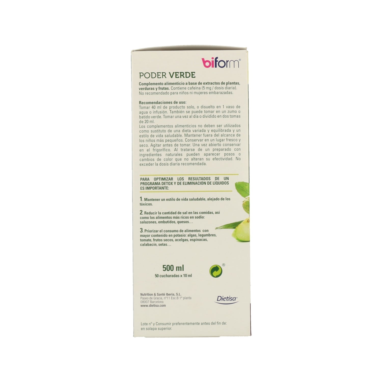 Biform Poder Verde 500ml